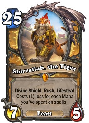 Illustration for article titled Hearthstone's New Tiger Card Will Tear You To Shreds
